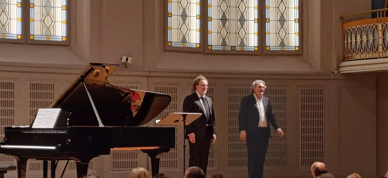 Christian und Gerhaher mit Liedgruppen von Robert Schumann im Wiener Konzerthaus © Thomas Rauchenwald